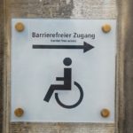 Barrierefreier Zugang für die Behindertengerechte Wohnung